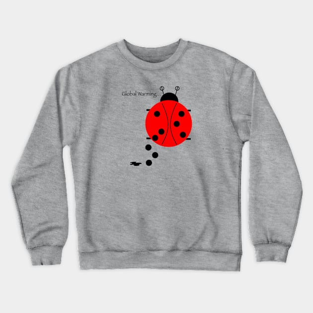 Global Warming Crewneck Sweatshirt by L'Appel du Vide Designs by Danielle Canonico